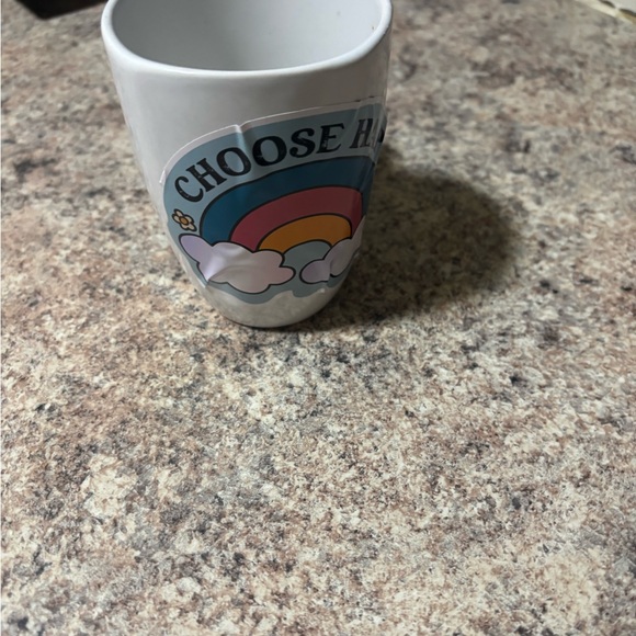 Choose Happy White Ceramic Mug - Picture 4 of 4